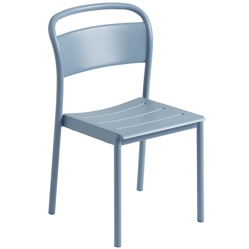 Linear Chair Steel, Pale Blue