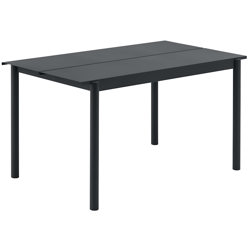 Linear Table Steel 75x140 cm, Anthracite