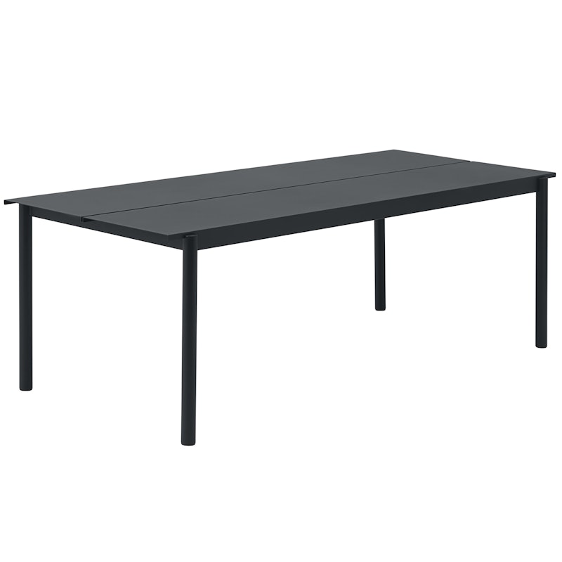 Linear Table Steel 90x220 cm, Anthracite