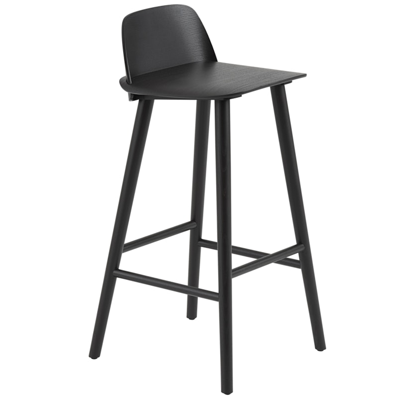 Nerd Bar Stool 75 cm, Black