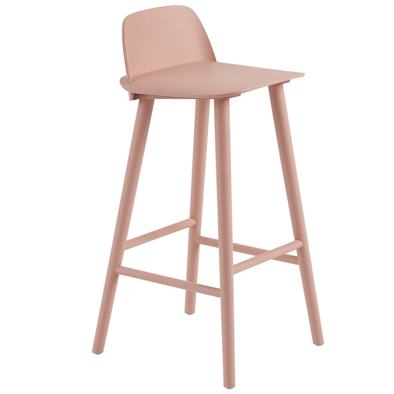 Nerd Bar Stool 75 cm, Tan Rose