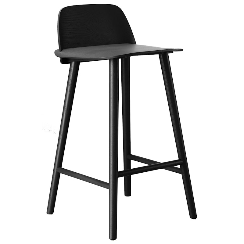 Nerd Bar Stool 65 cm, Black