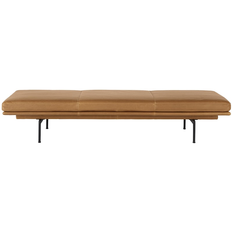 Outline Daybed, Cognac / Black