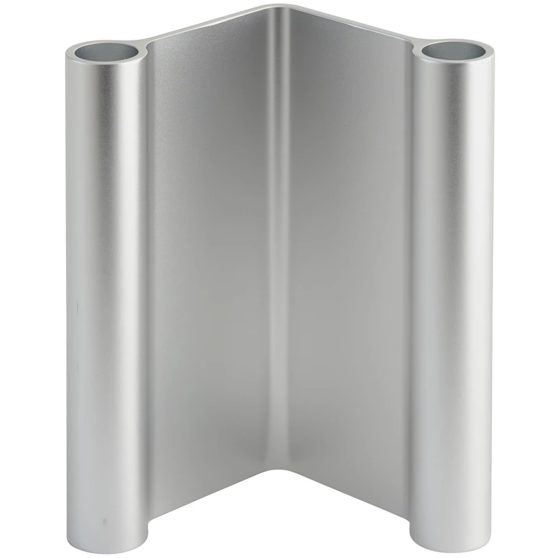 Pair Candle Holder 18 cm, Aluminium
