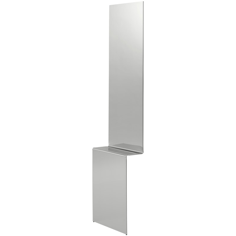 Pleat Mirror 60x230 cm, Stainless Steel