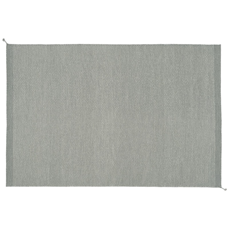 Ply Wool Rug 170x240 cm, Grey