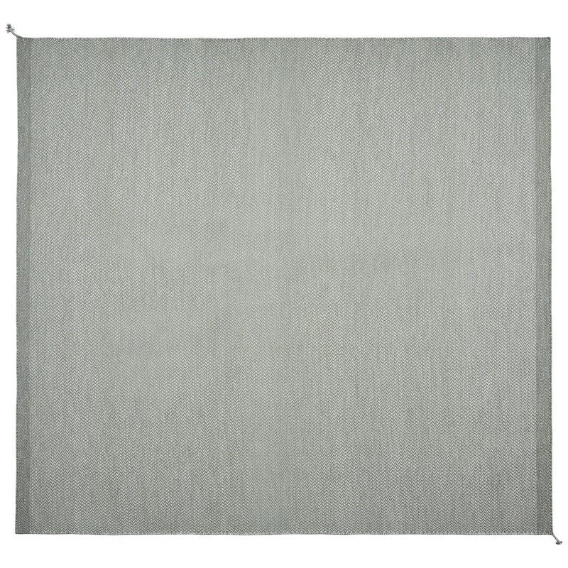 Ply Wool Rug 280x280 cm, Grey