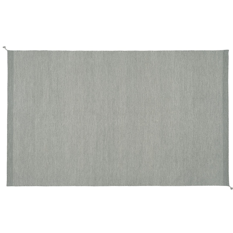 Ply Wool Rug 200x300 cm, Grey