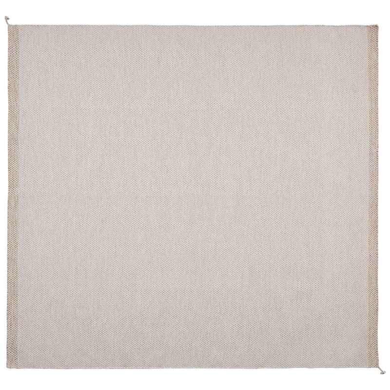 Ply Wool Rug 280x280 cm, Light Rose