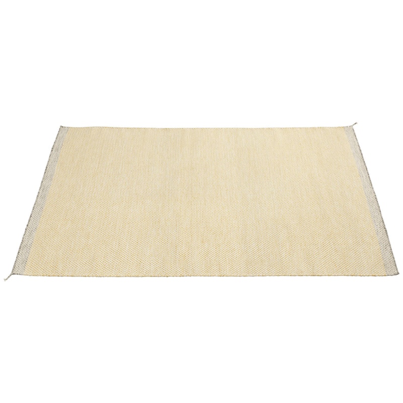 Ply Wool Rug 170x240 cm, Yellow