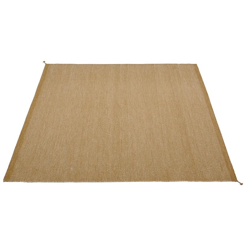 Ply Wool Rug 280x280 cm, Burnt Orange