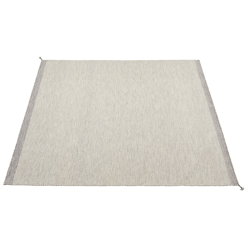 Ply Wool Rug 240x240 cm, Off-white