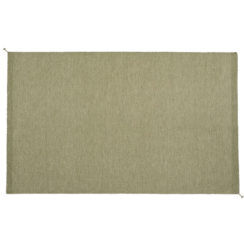 Ply Rug Recycled Polyester Moss Green, 200x300 cm