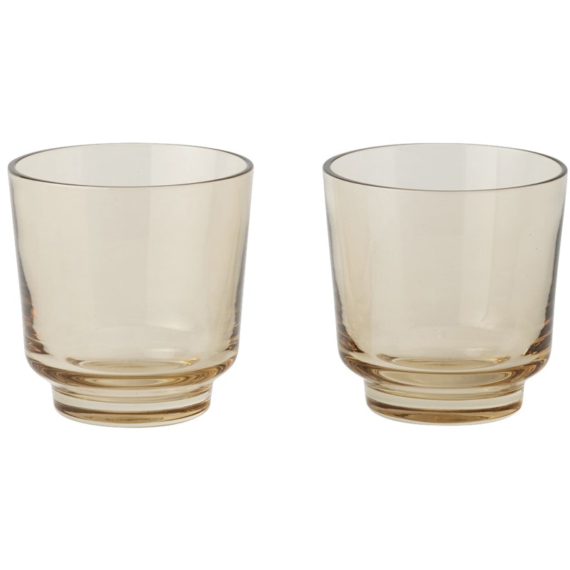 Raise Glasses 2-pack 20 cl, Ochre