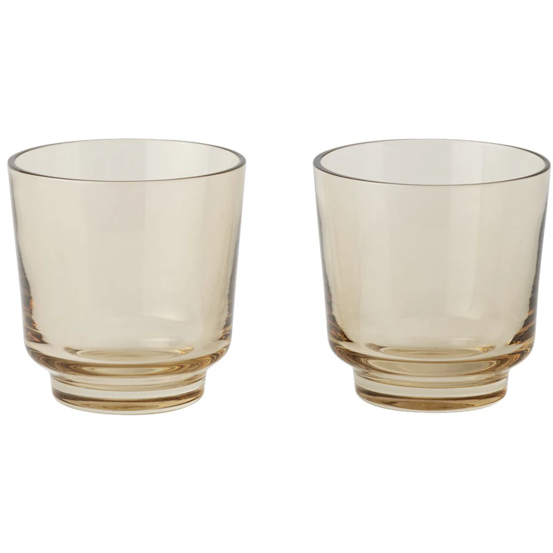 Raise Glasses 2-pack 20 cl, Ochre