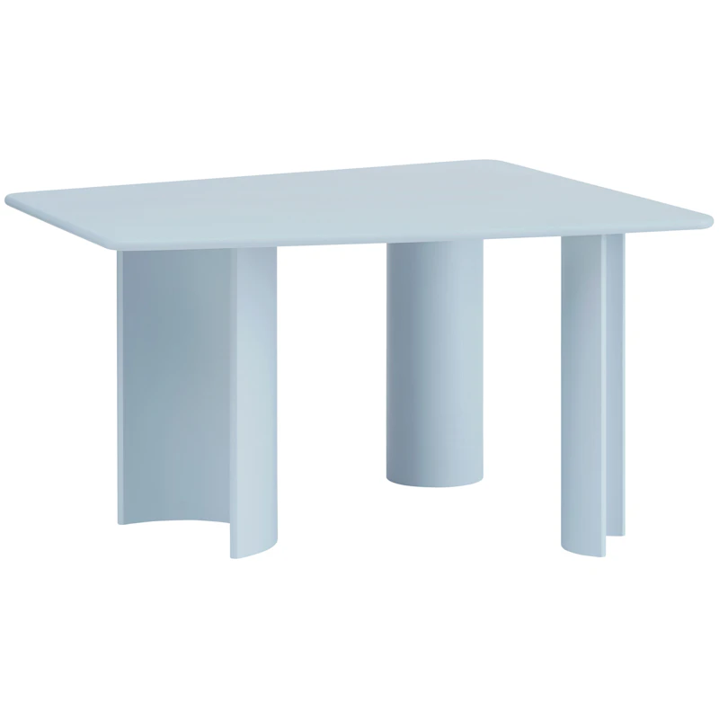 Re-Norm Dining Table 120x130 cm, Light Blue