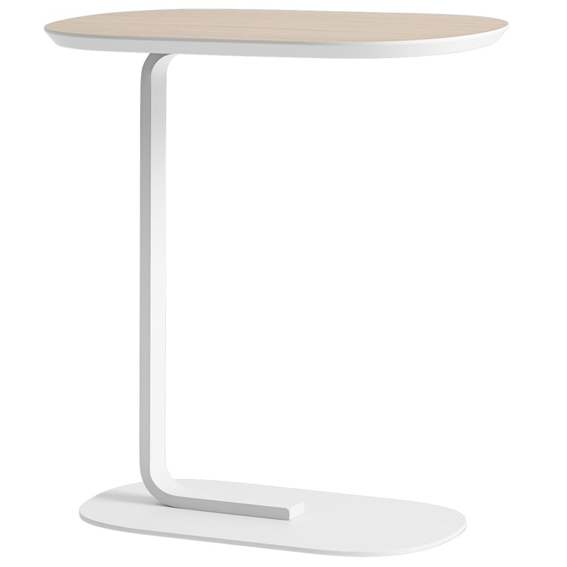 Relate Side Table, Oak / Off-white