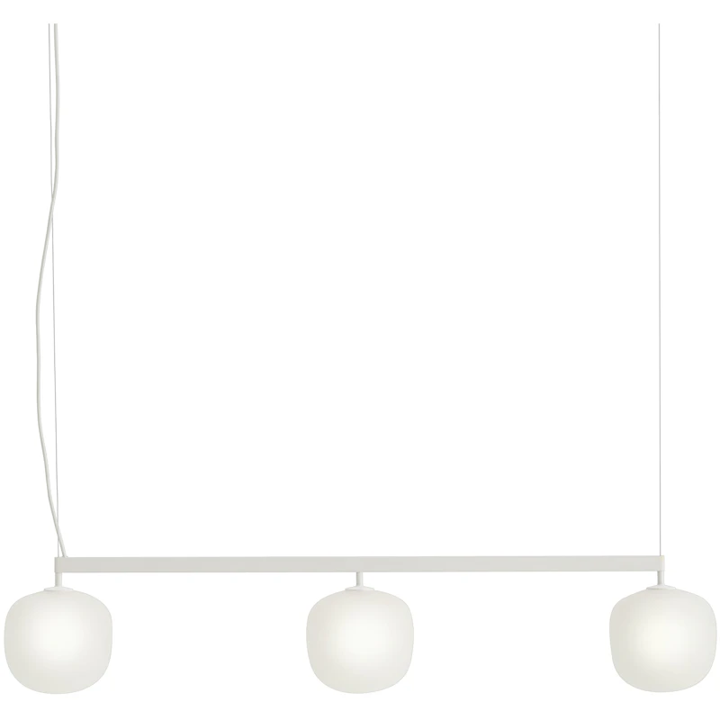 Rime Pendant Lamp With Rail, White