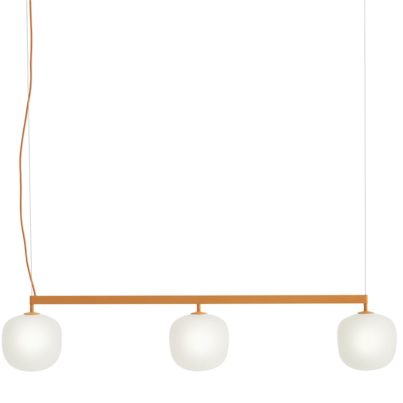 Rime Pendant Lamp With Rail, Orange