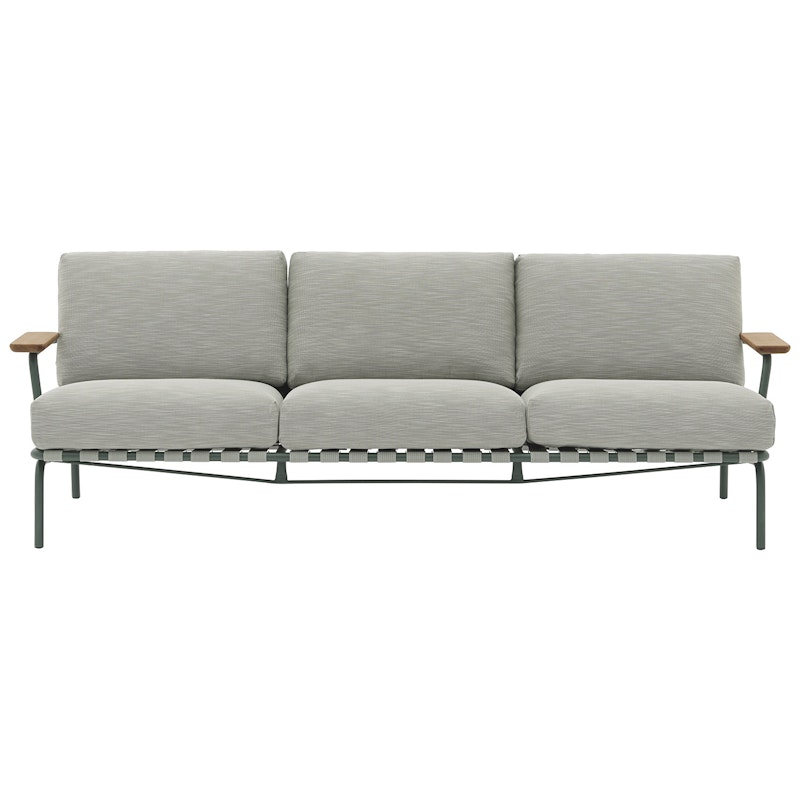 Settle 3-Seater Sofa, Dark Green