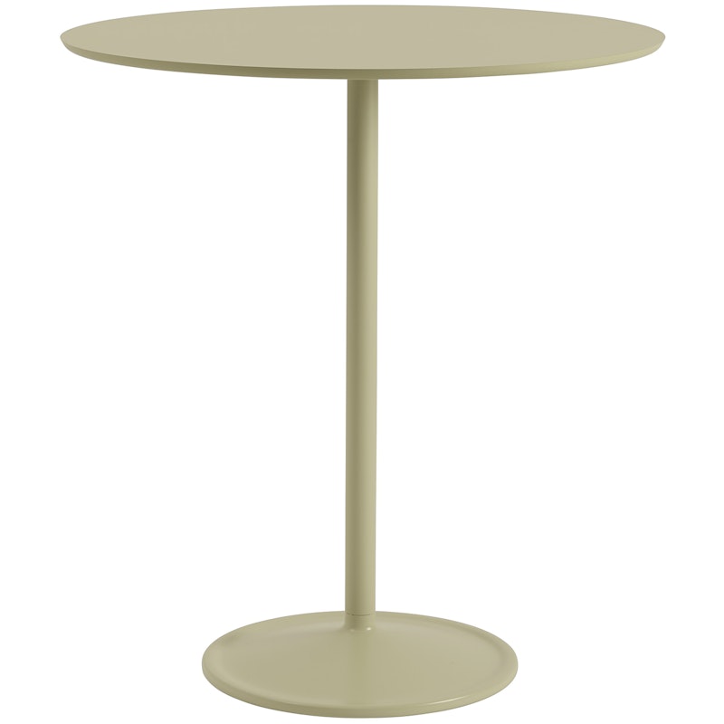 Soft Bar Table Ø95x105 cm, Laminate Beige Green