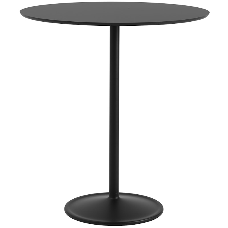 Soft Bar Table Ø95x105 cm, Nanolaminate Black