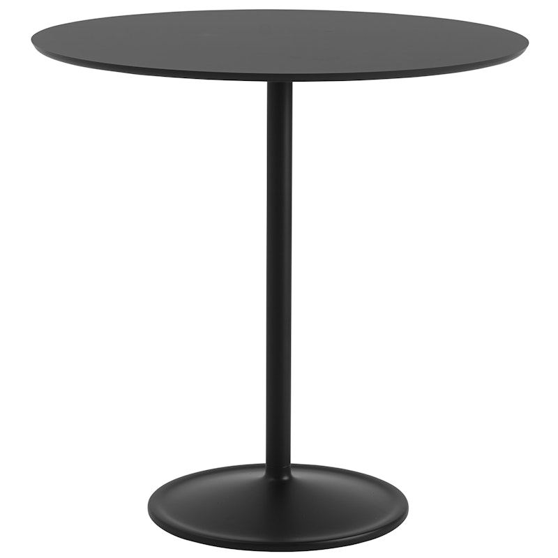 Soft Bar Table Ø95x95 cm, Nanolaminate Black