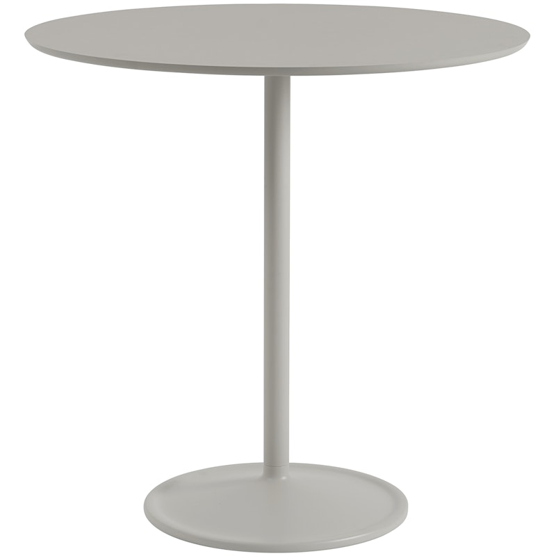 Soft Bar Table Ø95x95 cm, Linoleum Grey