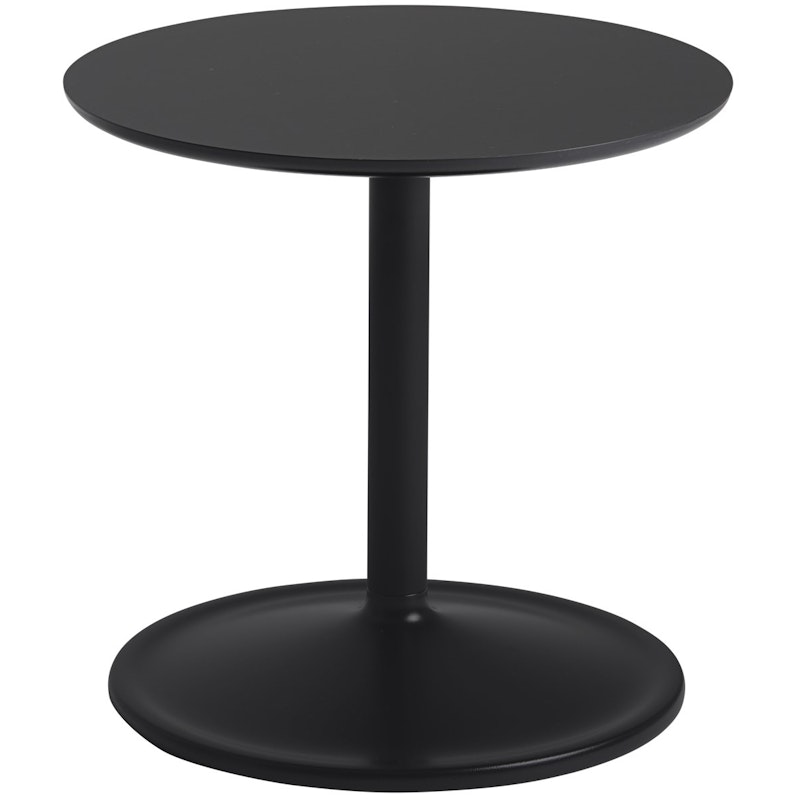 Soft Side Table Ø41x40 cm, Black