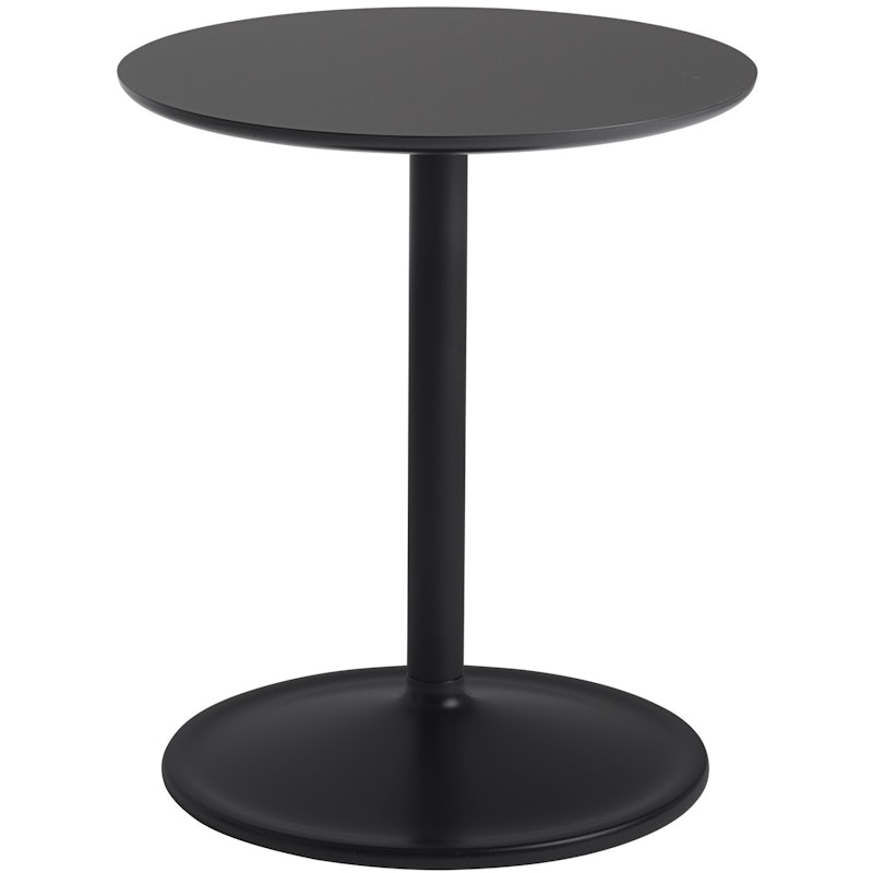 Soft Side Table Ø41x48 cm, Black