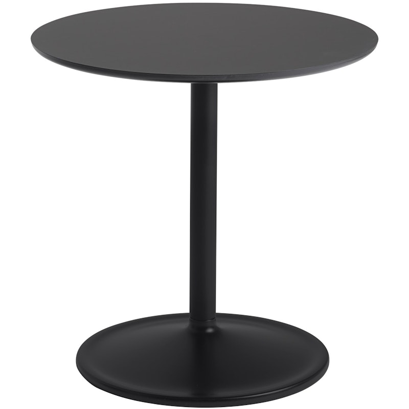 Soft Side Table Ø48x48 cm, Black