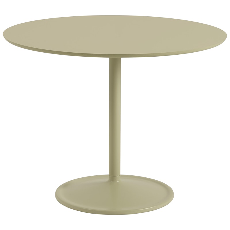 Soft Table Ø95x73 cm, Laminate Beige Green