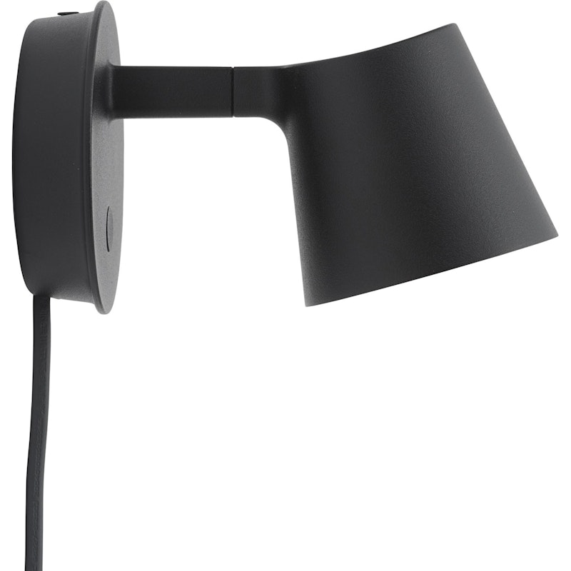 Tip Wall Lamp Black