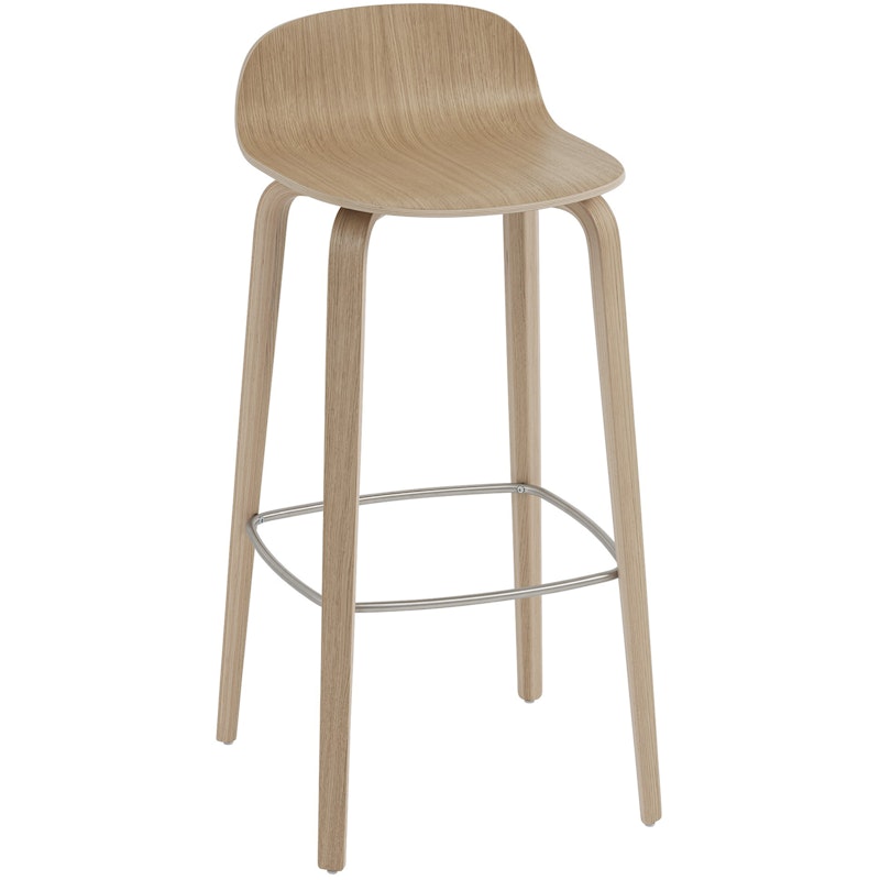 Visu Bar Stool 75 cm, Oak