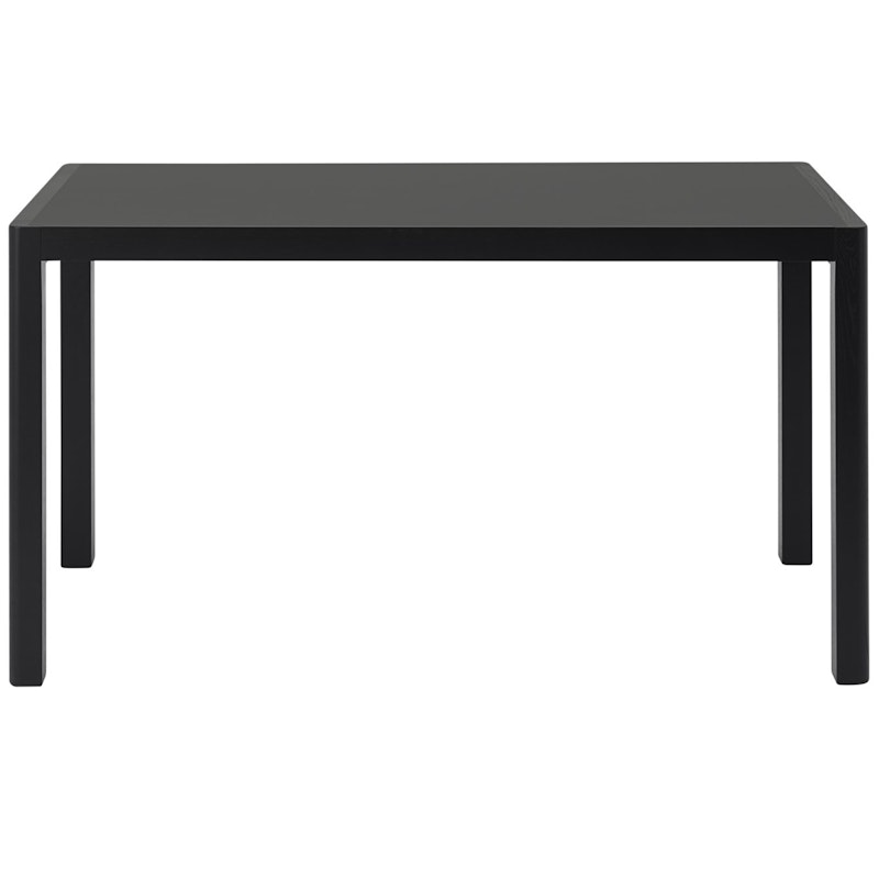 Workshop Table 92x140 cm, Black Linoleum