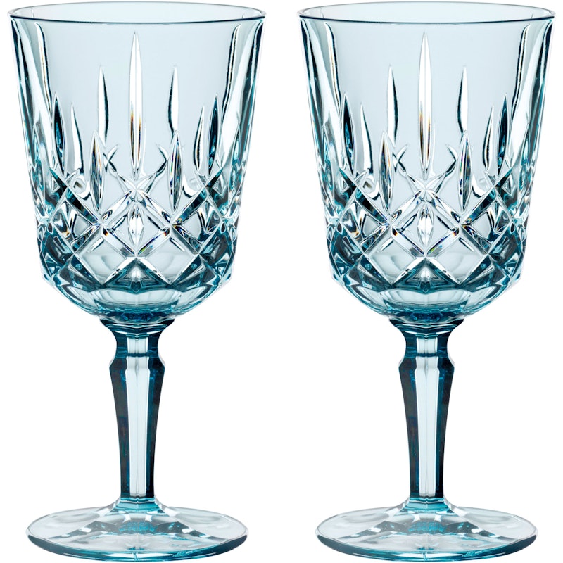 Noblesse Wine Glass 35 cl 2-pack, Aqua