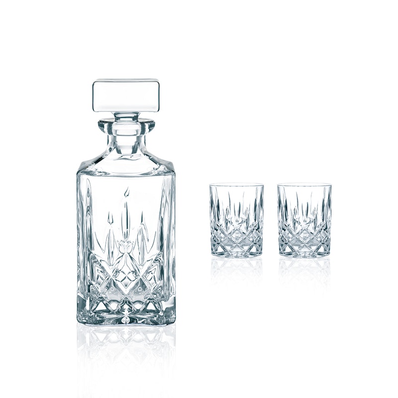 Noblesse Set Decanter & 2 Glasses