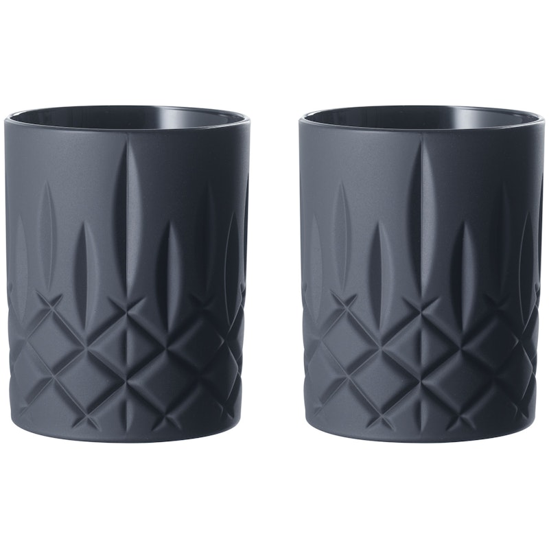 Noblesse Whiskey Glass 29,5 cl 2-pack, Black