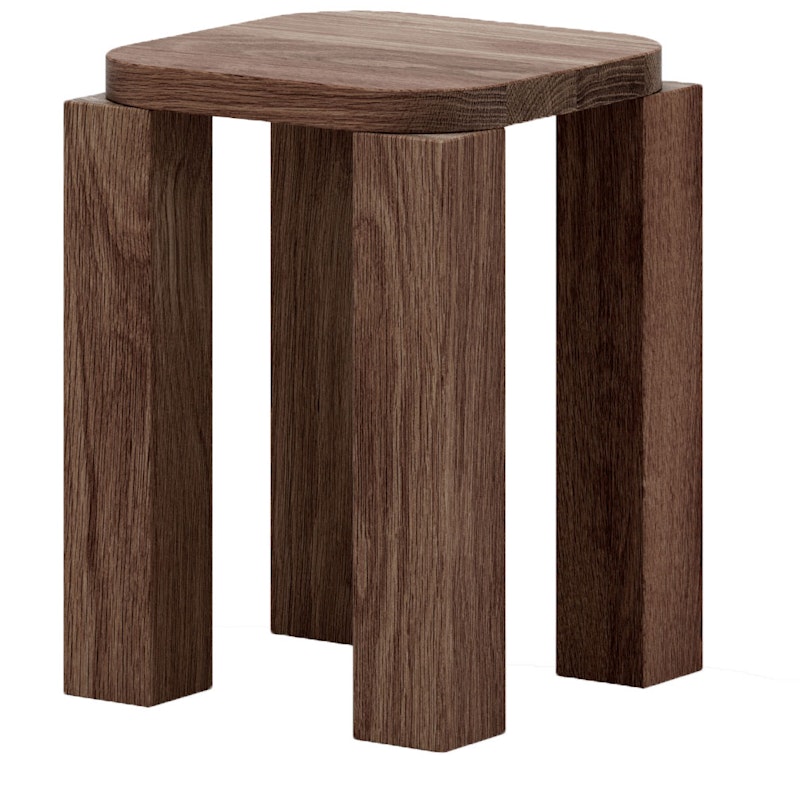 Atlas Stool, Smoked Oak