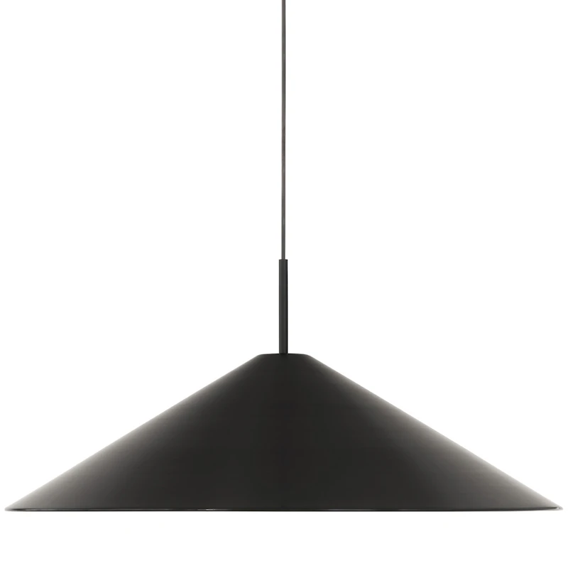 Brolly Pendant Black, Ø70 cm