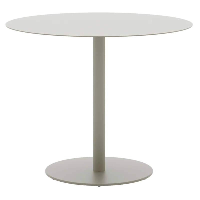 May Bistro Table Ø90 cm, Light Grey