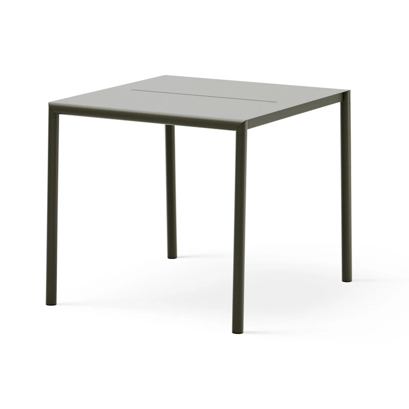 May Table 85x85, Dark Green