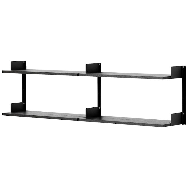 New Works Chamber Shelf 450 mm, Black