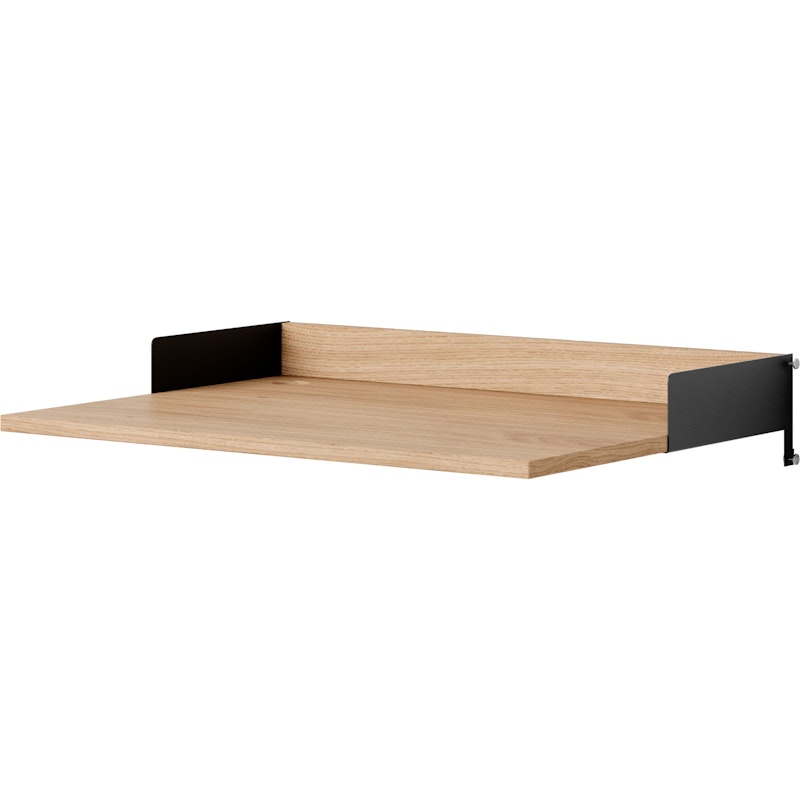 Desk Set, Oak / Black