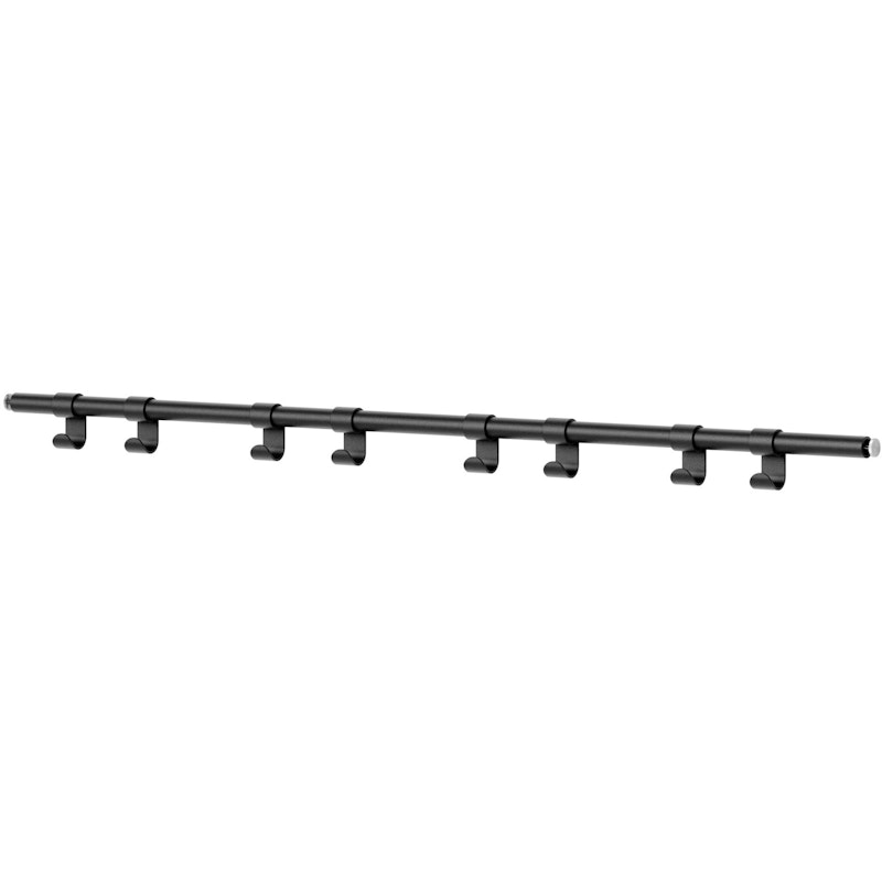 Rack With Hooks, Black