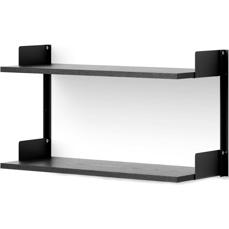 Wall Shelf 450 mm, Black Ash