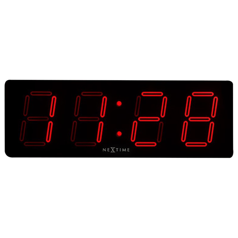 Big D Clock LED, Black