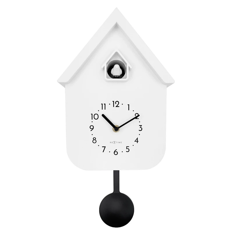 Twitter Wall Clock, White