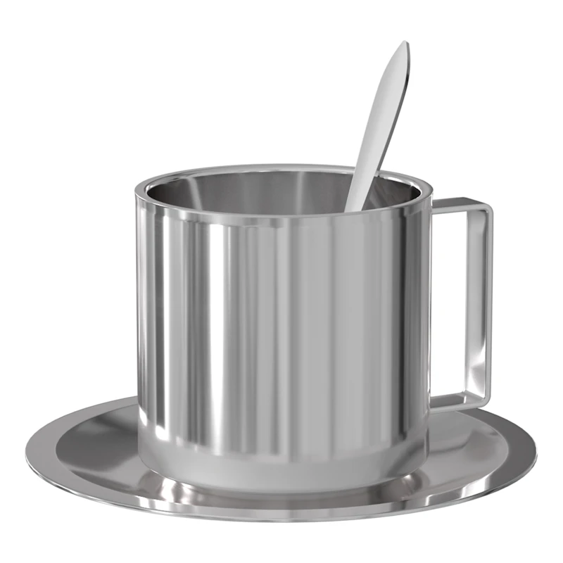 Americano Trio Coffee Cup, Stainless Steel