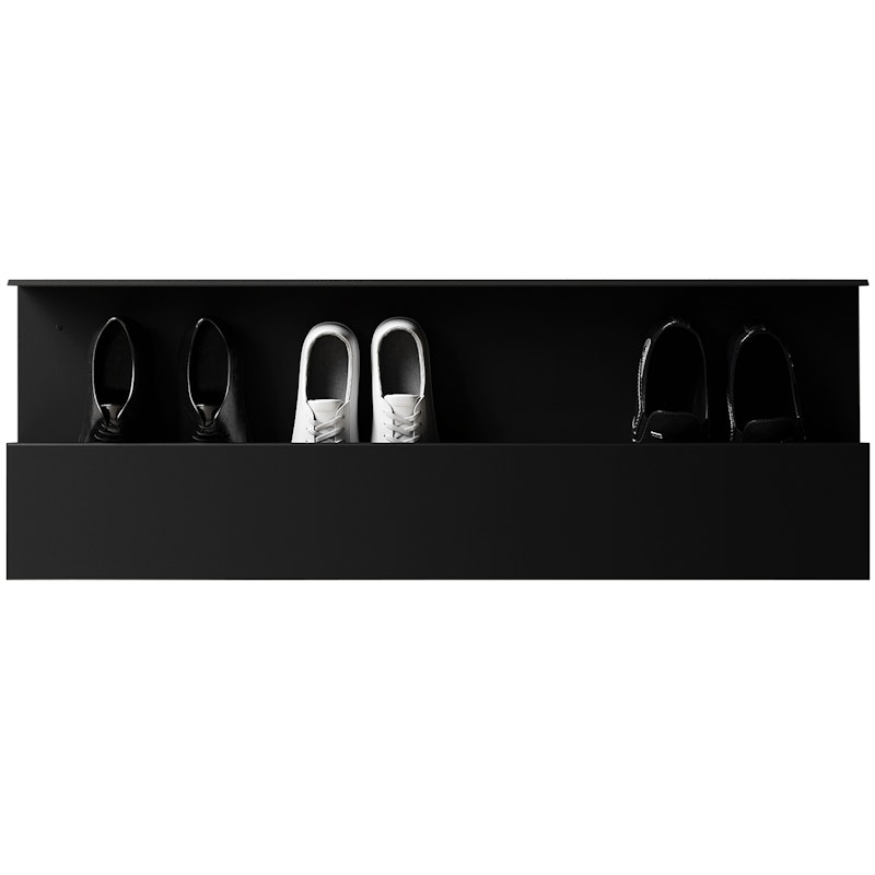 Shoe Rack 100 cm, Black